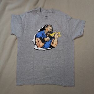 Dan Campbell Bite Their Knee caps Medium Tee